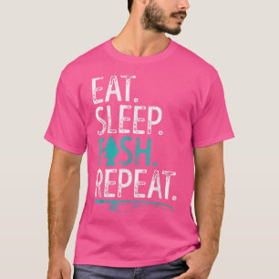 Eat Sleep Fish Repeat T shirt Men Women Kids Fishi
