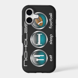 Eat Sleep Football :: iPhone 5 Case