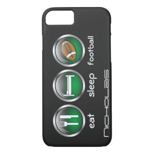 Eat Sleep Football :: iPhone 7 Case
