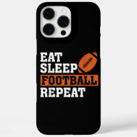 Eat Sleep Football Repeat Awesome Love Football Vi