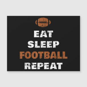 Eat Sleep Football Repeat Love Football Vintage Gi