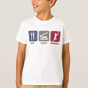Eat Sleep Football T-Shirt