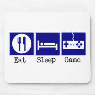 Eat, Sleep, Game Mouse Mat