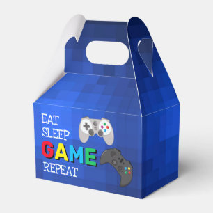 Eat, Sleep, Game, Repeat Gamer Favour Box