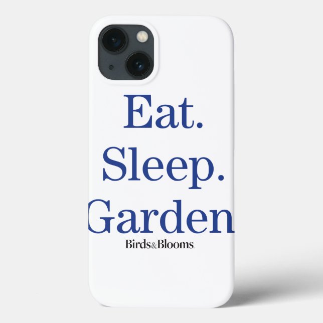 Eat. Sleep. Garden. Case-Mate iPhone Case (Back)