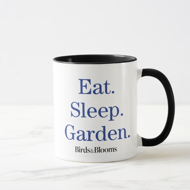 Eat. Sleep. Garden. Mug (Right)