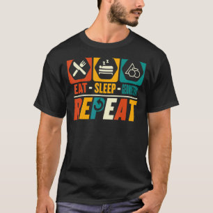 Eat Sleep Geometry Repeat Mathematician Math T-Shirt
