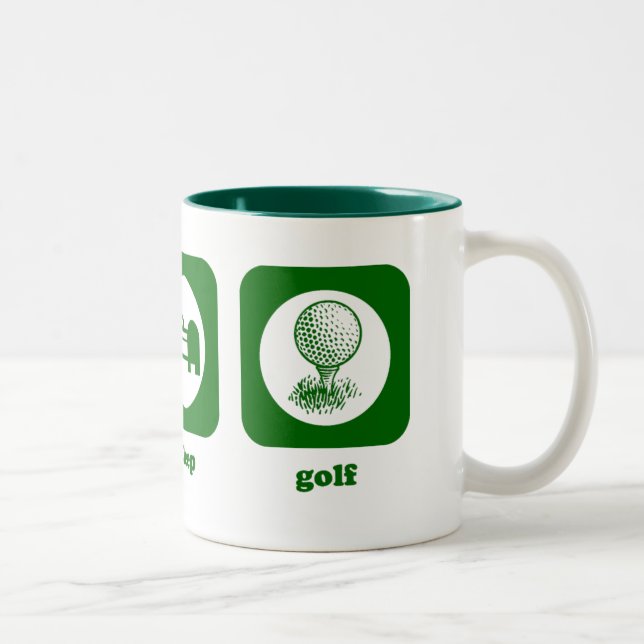 Eat. Sleep. Golf. Mug (Right)