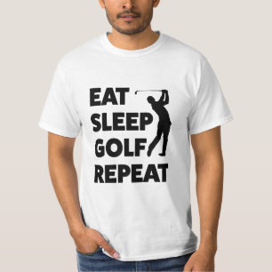 Eat Sleep Golf Repeat Shirt Funny gift