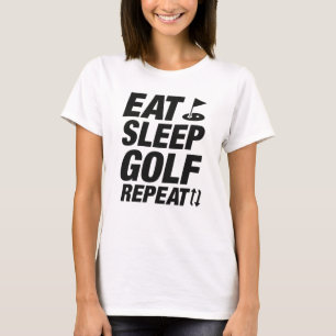 Eat Sleep Golf Repeat T-Shirt