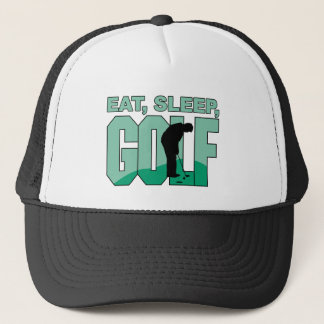 Eat Sleep Golf Trucker Hat