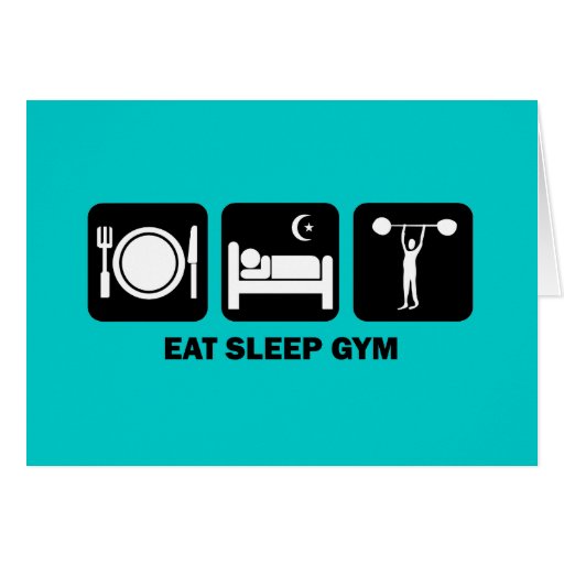 Image of eat sleep gym