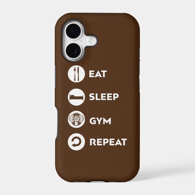 EAT SLEEP GYM REPEAT  (Back)