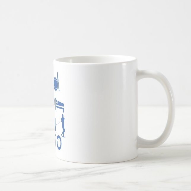 Eat sleep Hammer Coffee Mug (Right)