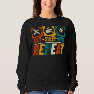 Eat Sleep Herpetology Repeat  Herping Zoology Herp Sweatshirt