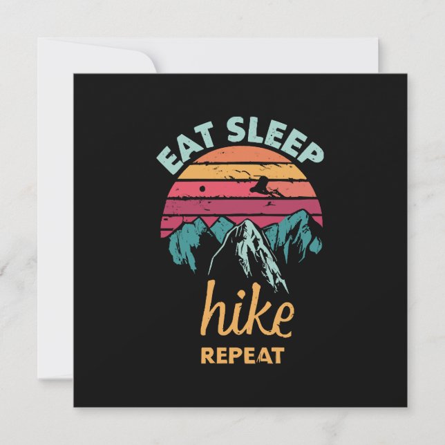 Eat, Sleep, Hike, Repeat (Front)