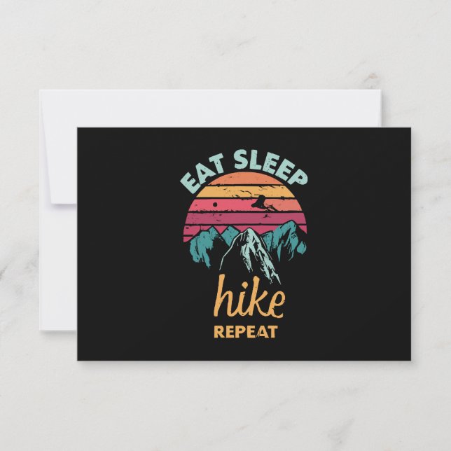 Eat, Sleep, Hike, Repeat (Front)