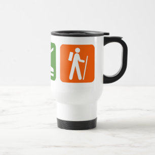 Eat Sleep Hiking Travel Mug