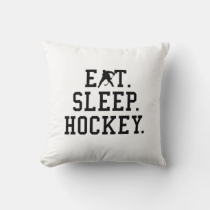 Eat Sleep Hockey - Hockey Lovers        Cushion