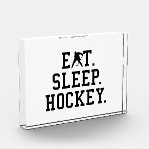 Eat Sleep Hockey - Hockey Lovers       Photo Block