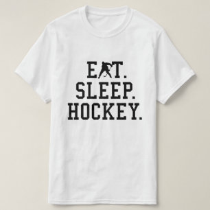 Eat Sleep Hockey - Hockey Lovers  T-Shirt