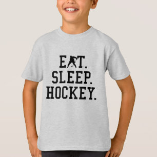 Eat Sleep Hockey - Hockey Lovers T-Shirt