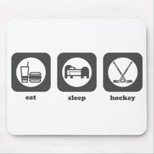 Eat. Sleep. Hockey. Mousepad