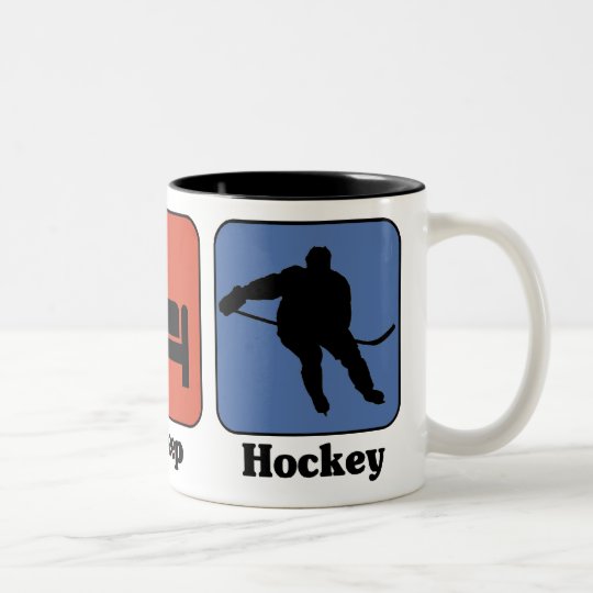 Eat Sleep Hockey mug