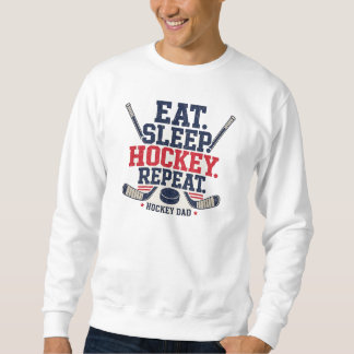 Eat Sleep Hockey Repeat Sweatshirt