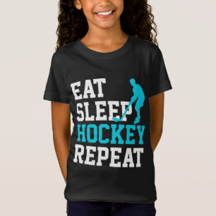 Eat Sleep Hockey Repeat      T-Shirt