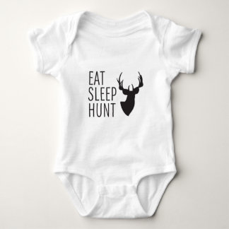Eat Sleep Hunt Baby Bodysuit