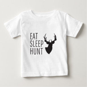 Eat Sleep Hunt Baby T-Shirt