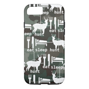 Eat Sleep Hunt iPhone Deer Stag Buck  Case-Mate iPhone Case