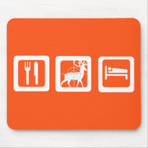 Eat Sleep Hunt Mouse Mat