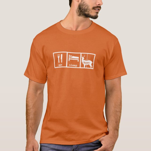 Eat Sleep Hunt T-Shirt (Front)