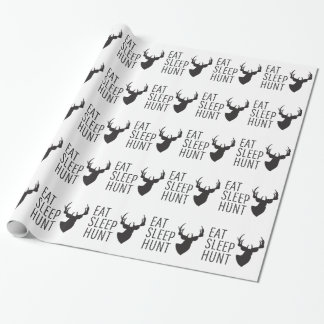 Eat Sleep Hunt Wrapping Paper