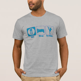 eat sleep ice skate T-Shirt