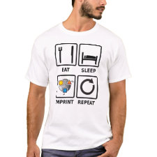 Eat, sleep, imprint, repeat shirt