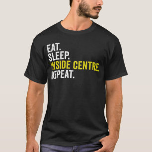 Eat Sleep Inside Centre Repeat Rugby T-Shirt