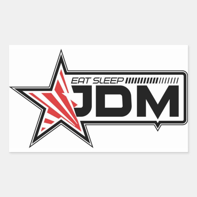 Eat, Sleep, JDM Sticker (Front)