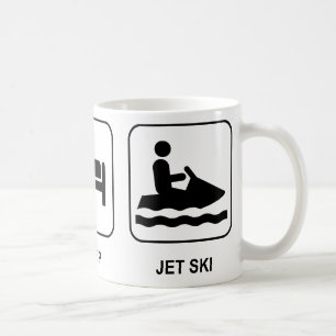 Eat Sleep Jet Ski Coffee Mug