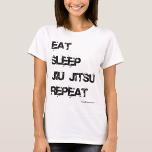 Eat Sleep Jiu Jitsu Repeat T-Shirt