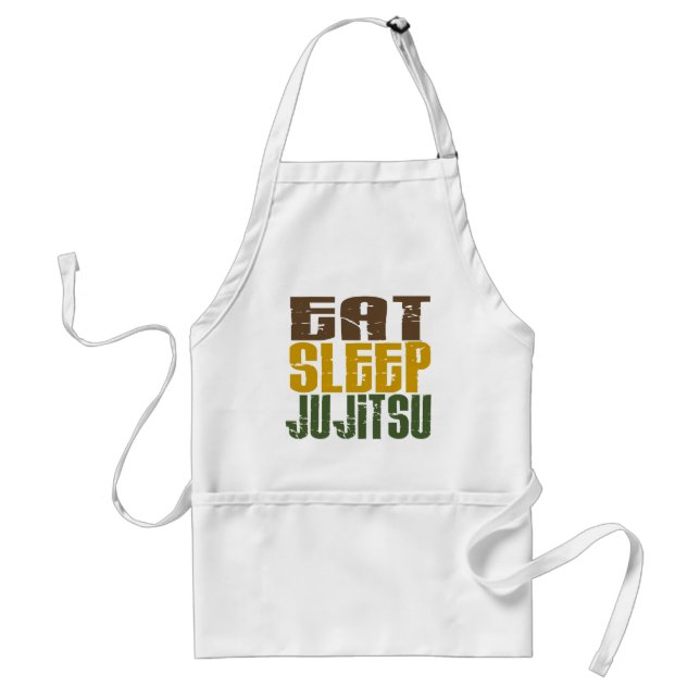 Eat Sleep Ju Jitsu 1 Standard Apron (Front)