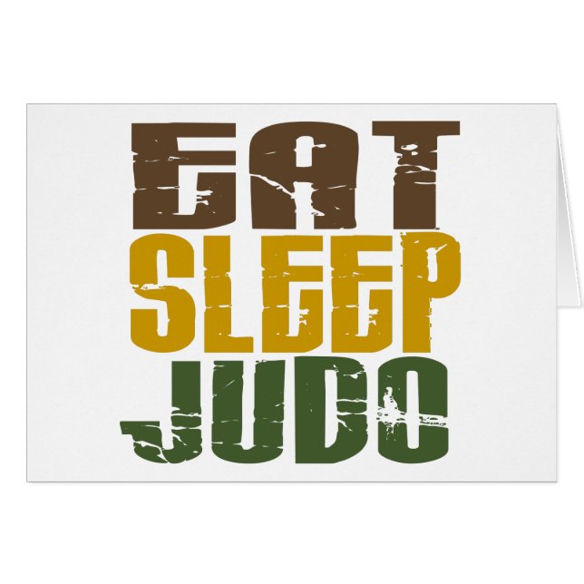 Eat Sleep Judo 1 (Front Horizontal)
