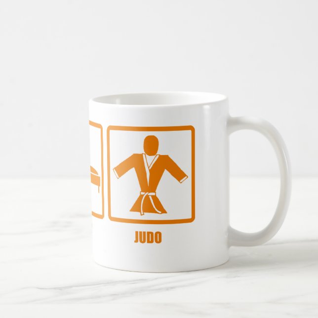 Eat Sleep Judo Coffee Mug (Right)