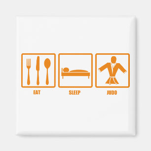 Eat Sleep Judo Magnet