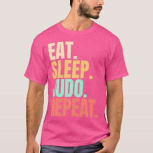 Eat Sleep Judo Repeat T-Shirt