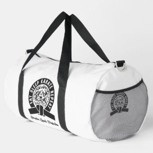 Eat Sleep Karate Repeat "Discipline = Perfection" Duffle Bag
