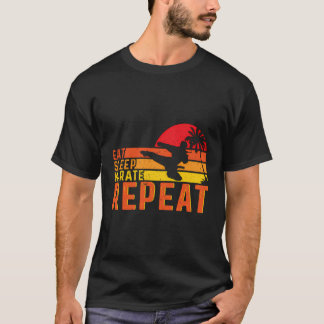 Eat Sleep Karate Repeat T-Shirt