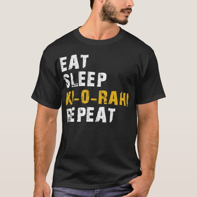 eat sleep Ki-o-rahi T-Shirt (Front)